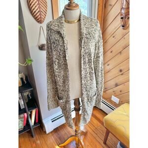 Vintage Maxi Collared Oversized Comfy Sweater